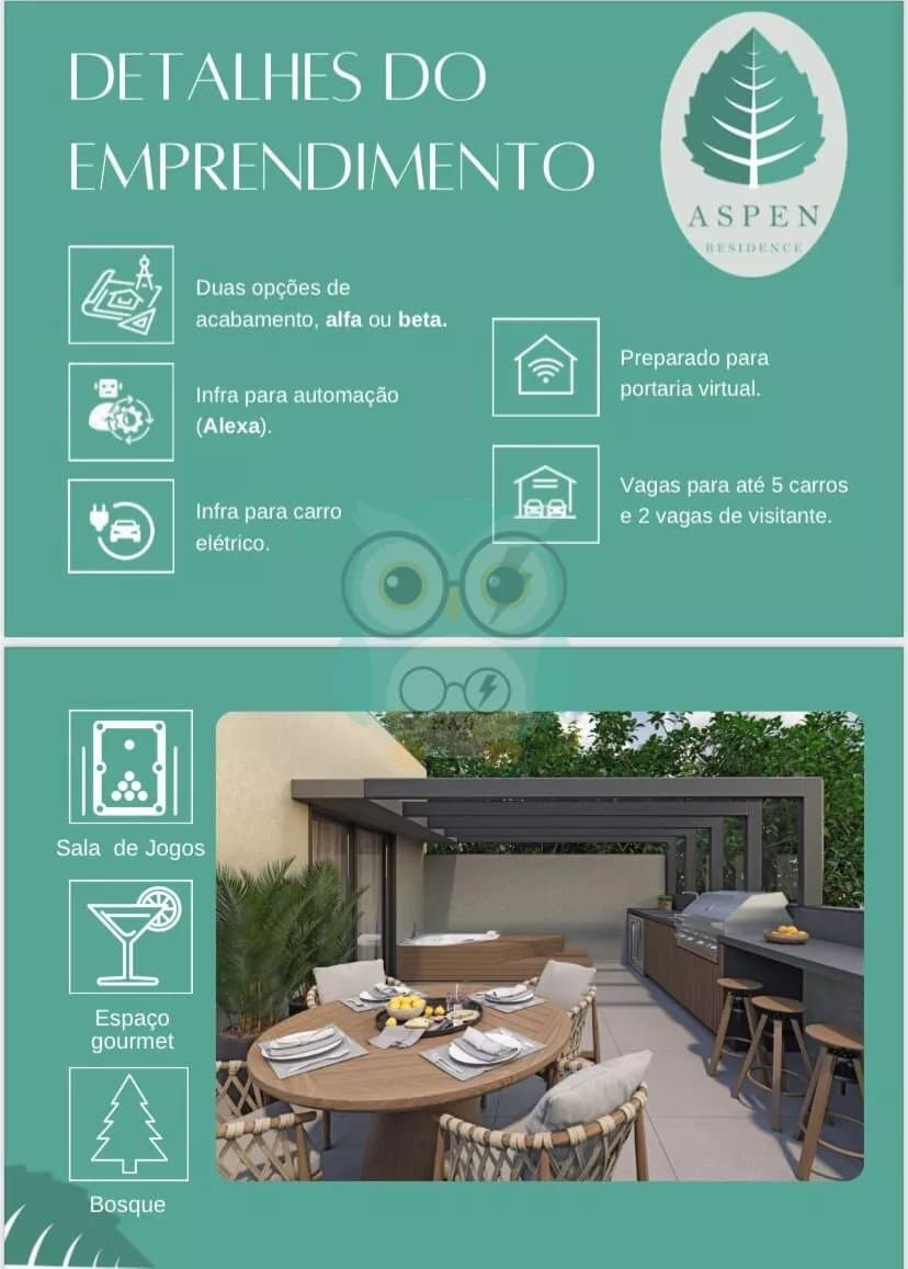 Residencial ASPEN com 20 Sobrados Exclusivos — De 162 m² a 295 m² Valores a partir de R$ 1.488.000.00 até R$ 2.785.001. - CO187 - foto 3