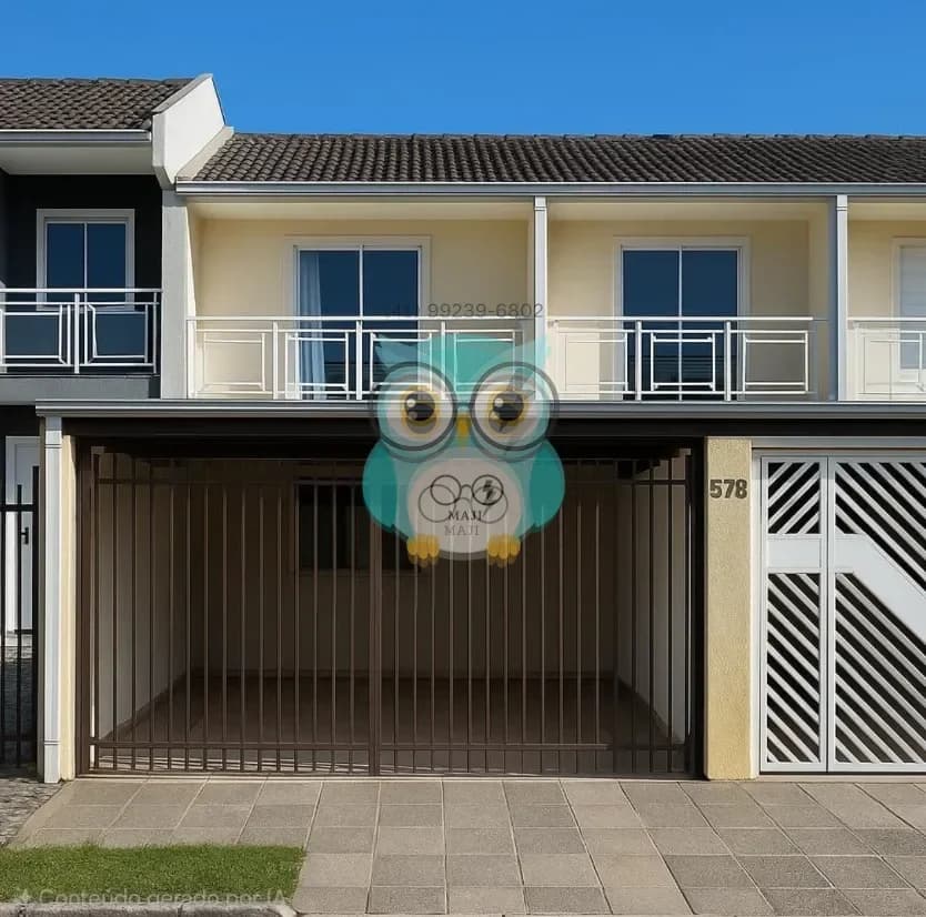 Sobrado à venda em Curitiba-PR na Cidade Industrial: 2 quartos, sala, banheiro, garagem e 80m² de área! - foto 1